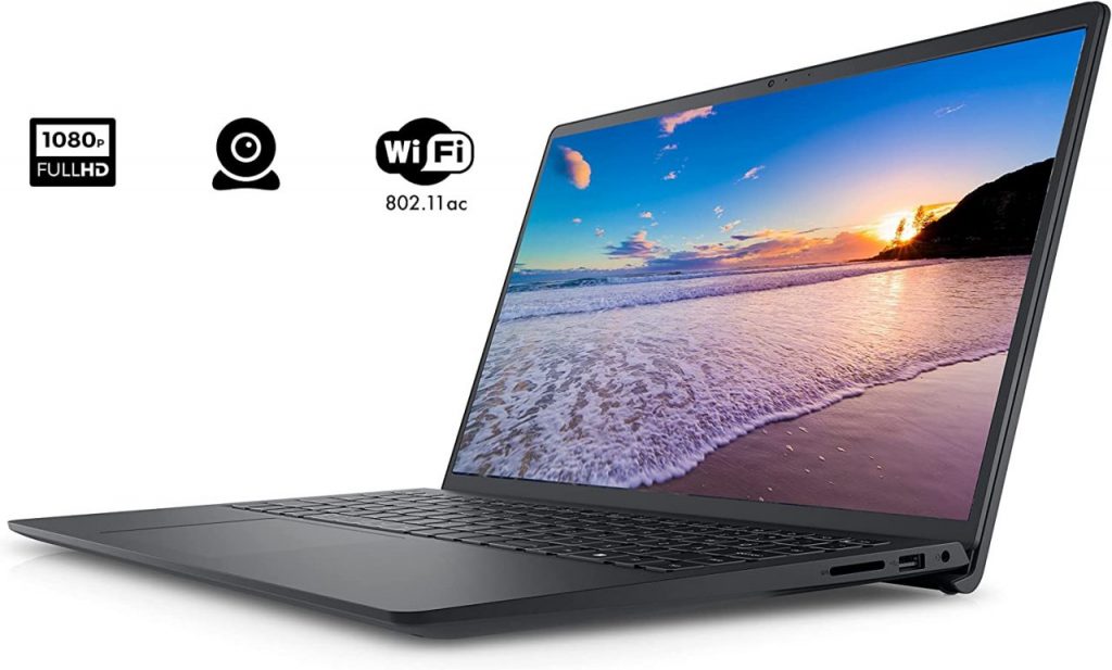 Dell Laptop Inspiron 15 3511, tela sensível ao toque FHD de 15,6 polegadas, Intel Core i5-1035G1, 32GB RAM, SSD PCIe NVMe M.2 de 2TB, leitor de cartão SD, Webcam, HDMI, WiFi, Windows 11 Home, preto