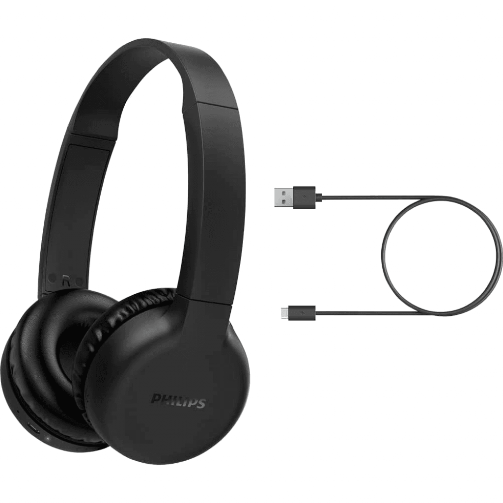 Headphone Philips, Wireless, Bt, Preto – Tah1205bk/00