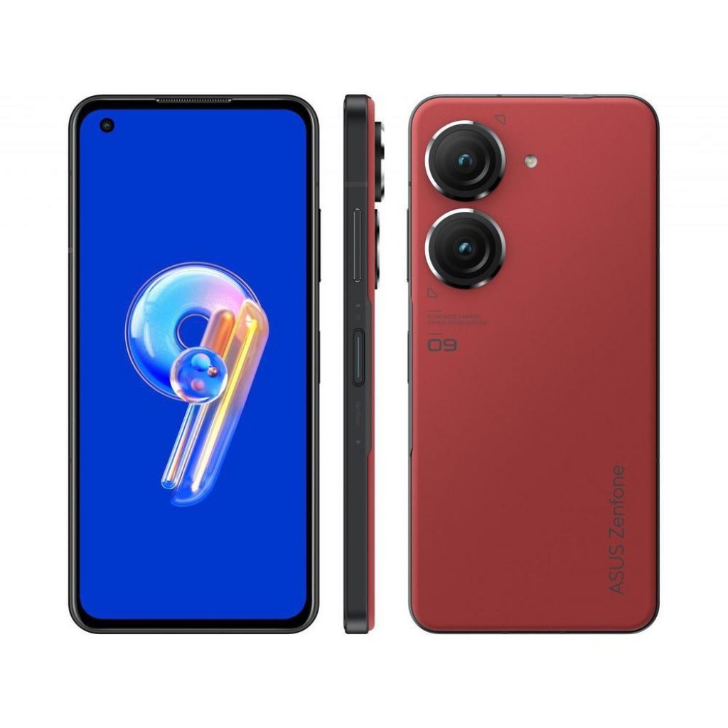 Smartphone Asus Zenfone 9 128GB Vermelho 5G Snapdragon 8+ 8GB RAM 5,92″ Câm. Dupla + Selfie 12MP