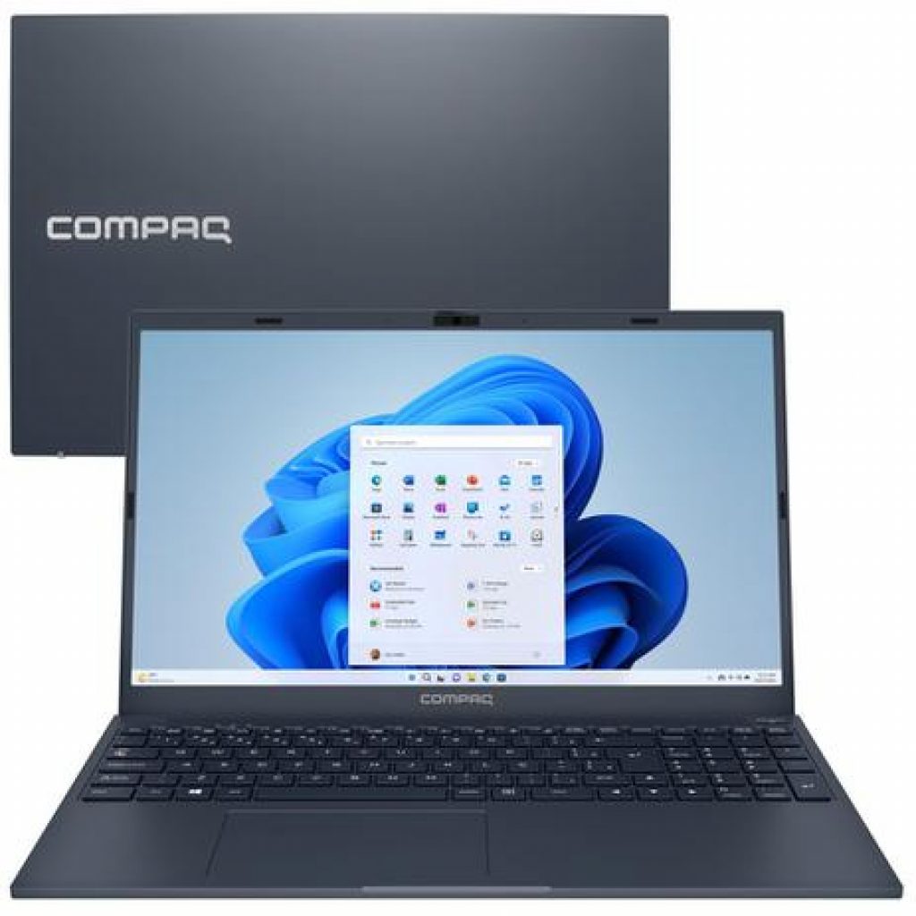 Notebook Compaq Presario 5110 Snapdragon 7c SC7180 Windows 11 Home 4GB 128GB UFS 15.6”- Azul escuro
