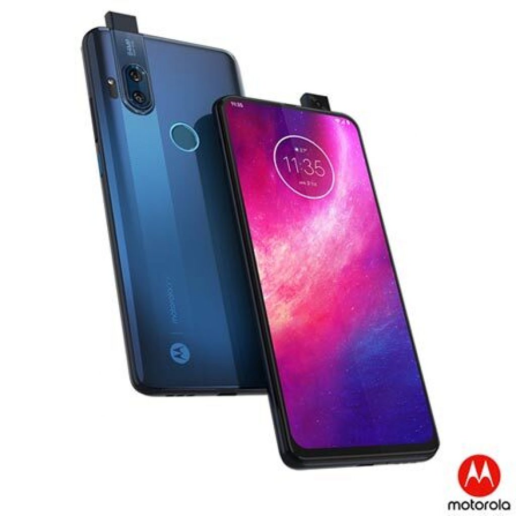 Smartphone Motorola One Hyper Azul Oceano, com Tela de 6,5?, 4G, 128 GB e Câmera Dupla de 64MP + 8MP – XT2027-1