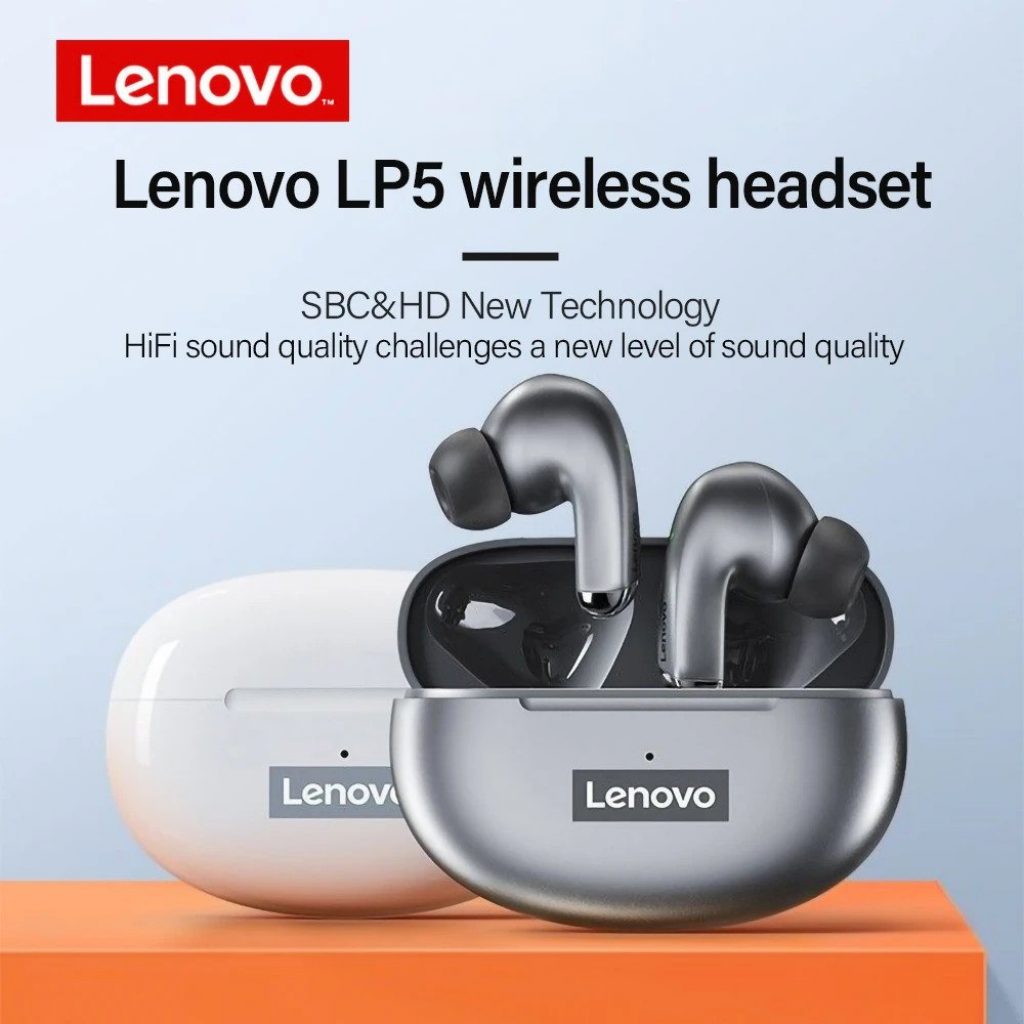 Fone de Ouvido Lenovo LP5 TWS