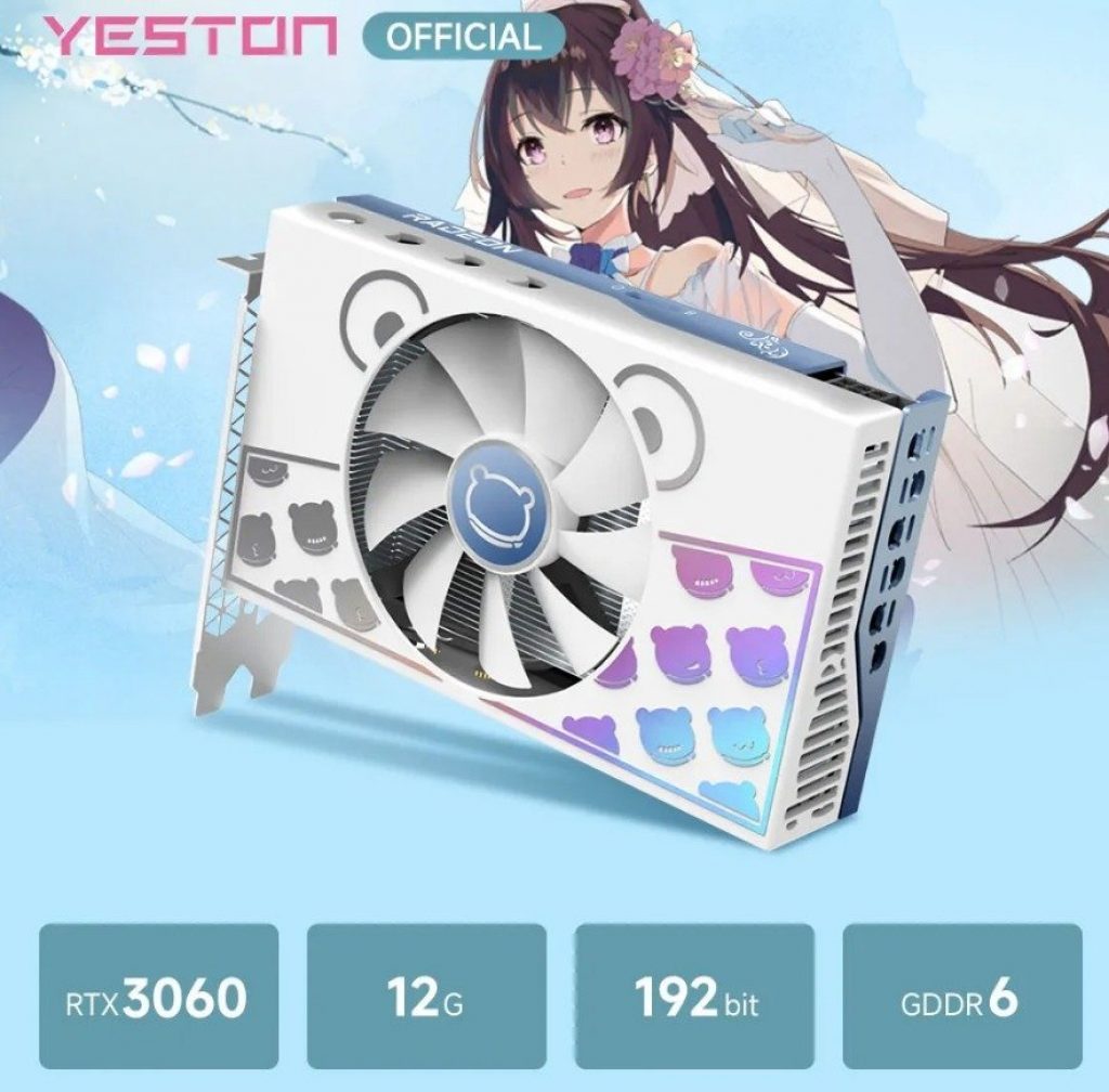 Placa de Vídeo Yeston nvidia geforce Rtx 3060