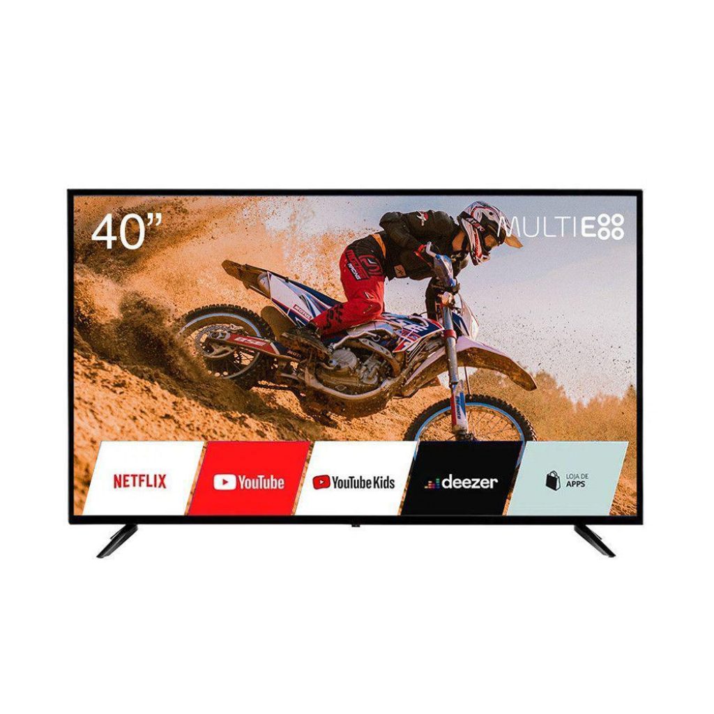 Smart Tela 40 FULL HD DLED Multi Experience HDMI USB Wifi integrado Preto
