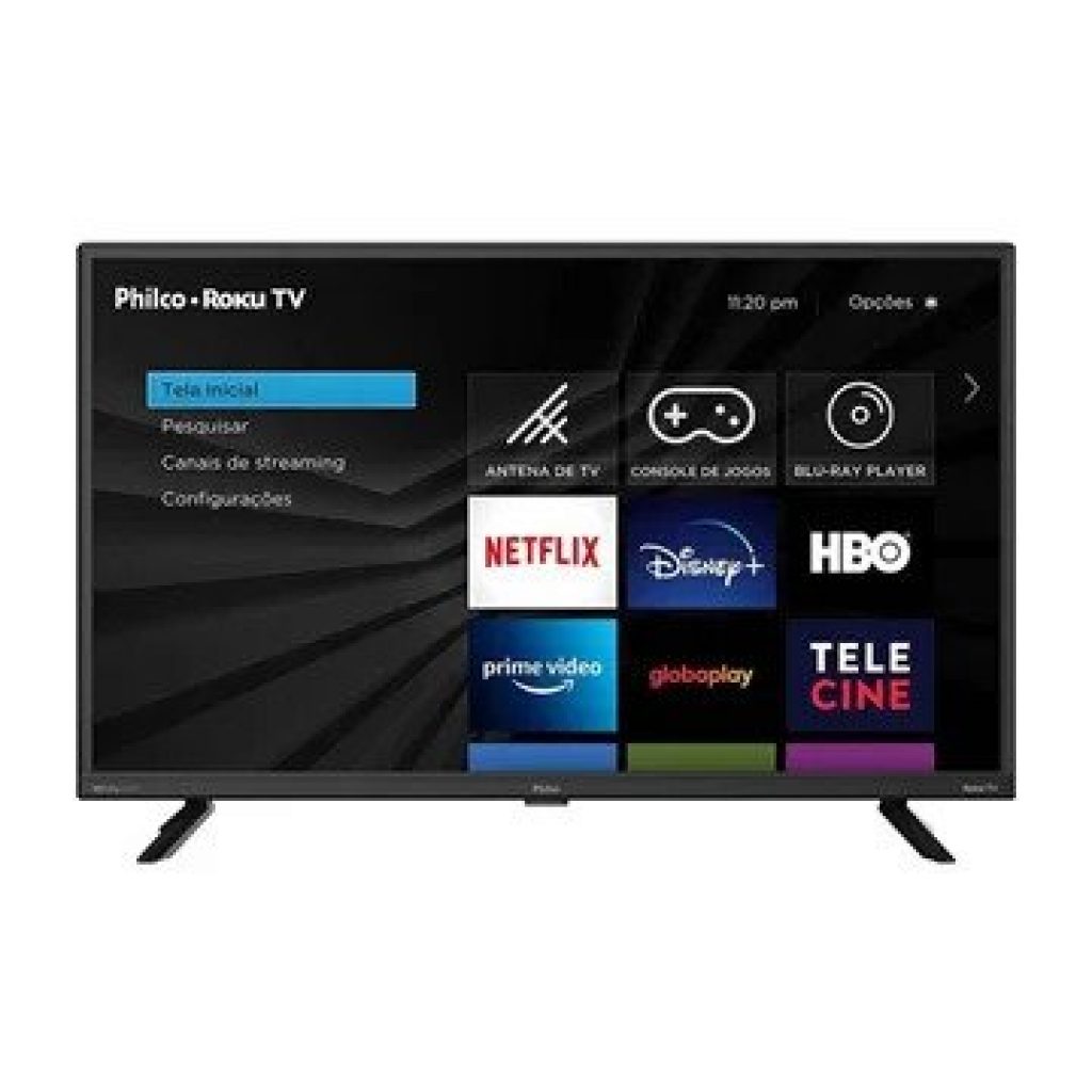 Smart TV LED 32″ Philco PTV3270RCH, HD, 2 HDMI, 1 USB, Dolby Audio, 60Hz