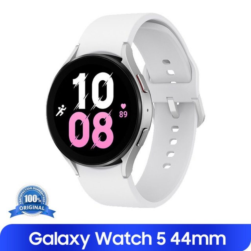 Samsung Galaxy Watch5 BT 44mm Tela Super AMOLED 1.4″ – Branco