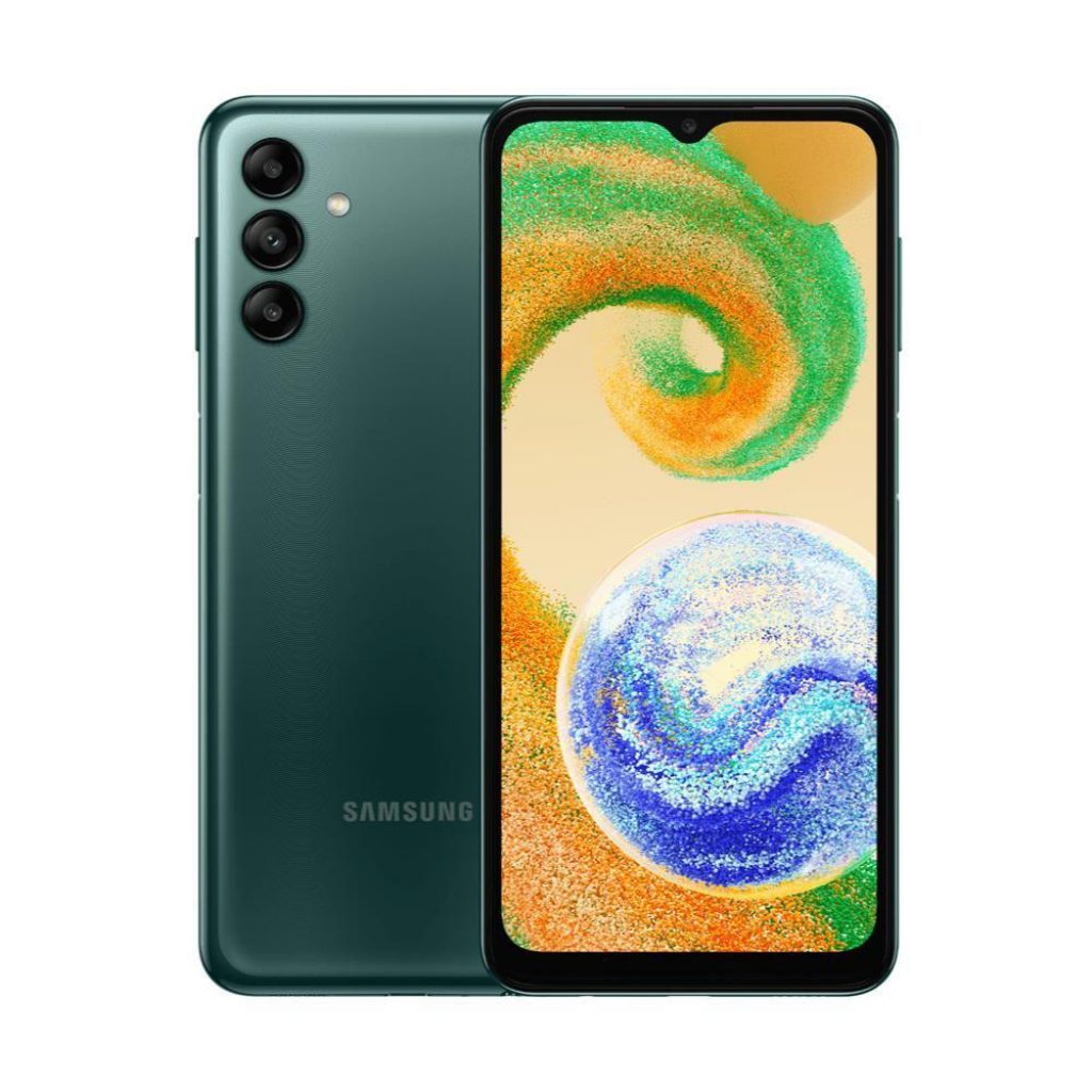 Smartphone Samsung Galaxy A04s, 64GB, 4GB RAM Câmera Tripla 50MP, 2MP 2MP Octa-Core, tela infinita 6.5″ – Verde