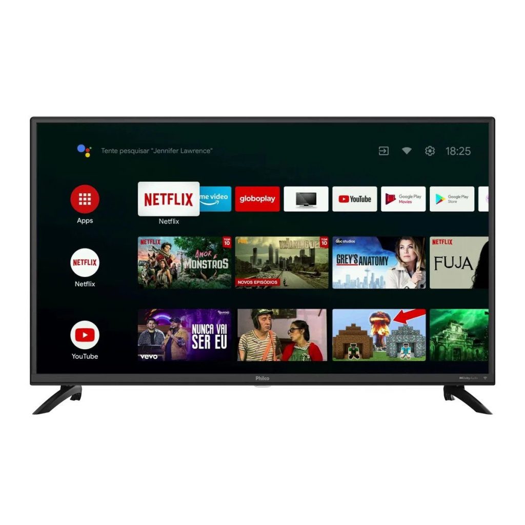 TV LED Philco 39″ PTV39G71AG11CH – Preto