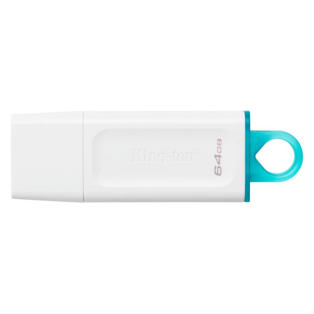 Pen Drive 64GB DataTraveler Exodia Kingston, USB 3.2, Branco – KC-U2G64-5R