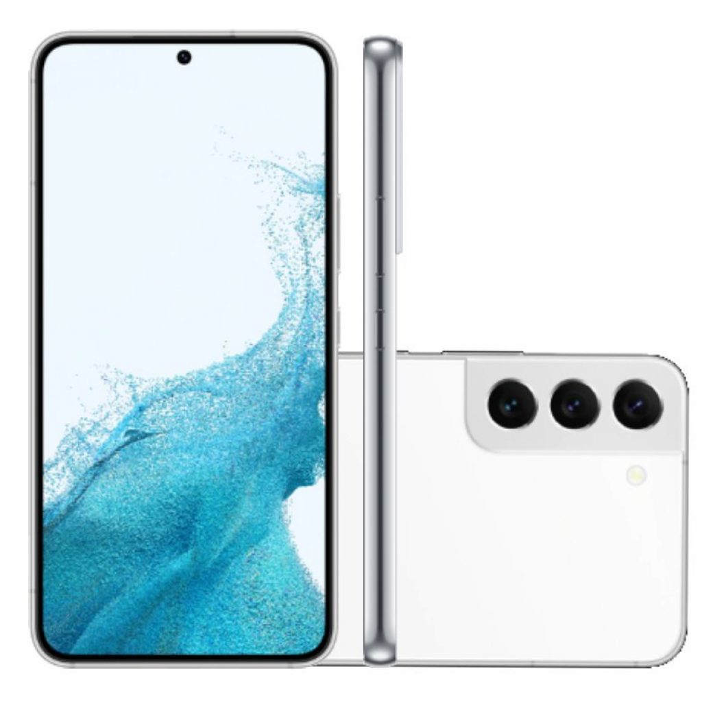 Smartphone Samsung Galaxy S22 5G 128 GB 6.1″ Branco e Snapdragon