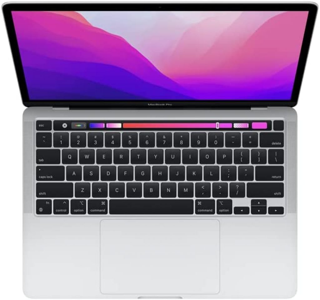 Apple notebook MacBook Pro de 13 polegadas: Chip M2 da Apple com CPU de oito núcleos e GPU de dez núcleos, de 512 GB SSD