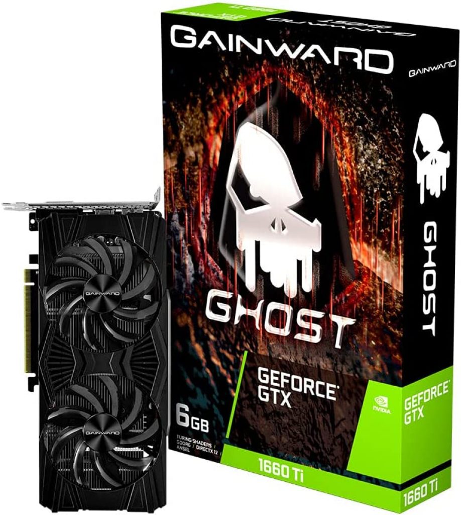 Placa de Vídeo Gainward – GeForce GTX 1660 Ti, 6GB GDDR6, GHOST Series