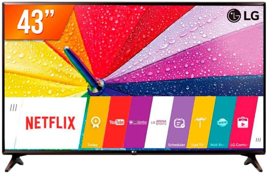 Smart TV LED 43′ FULL HD LG 43LM631C0SB – IA LG ThinQ, Wifi