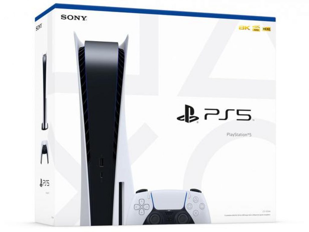 PlayStation 5 825GB 1 Controle Branco Sony
