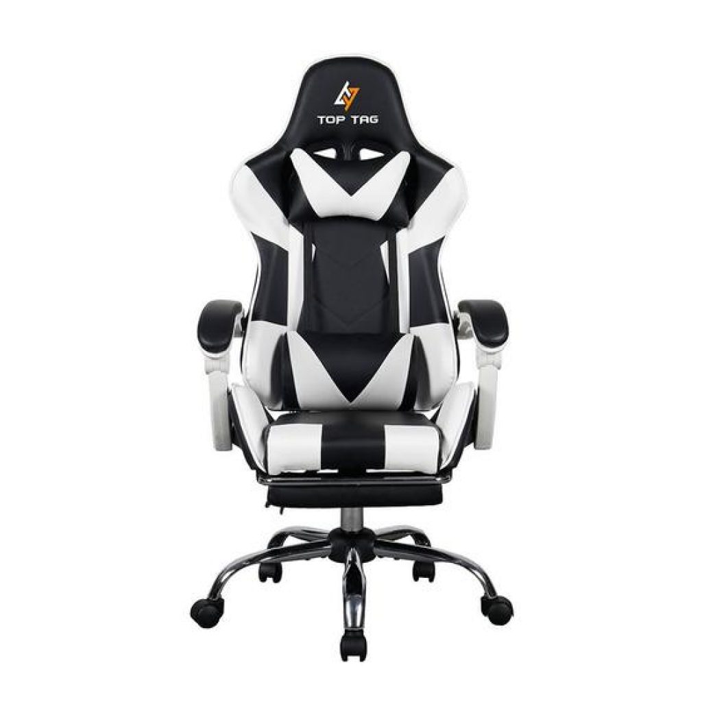 Cadeira gamer top tag HS201WTI preta E branca