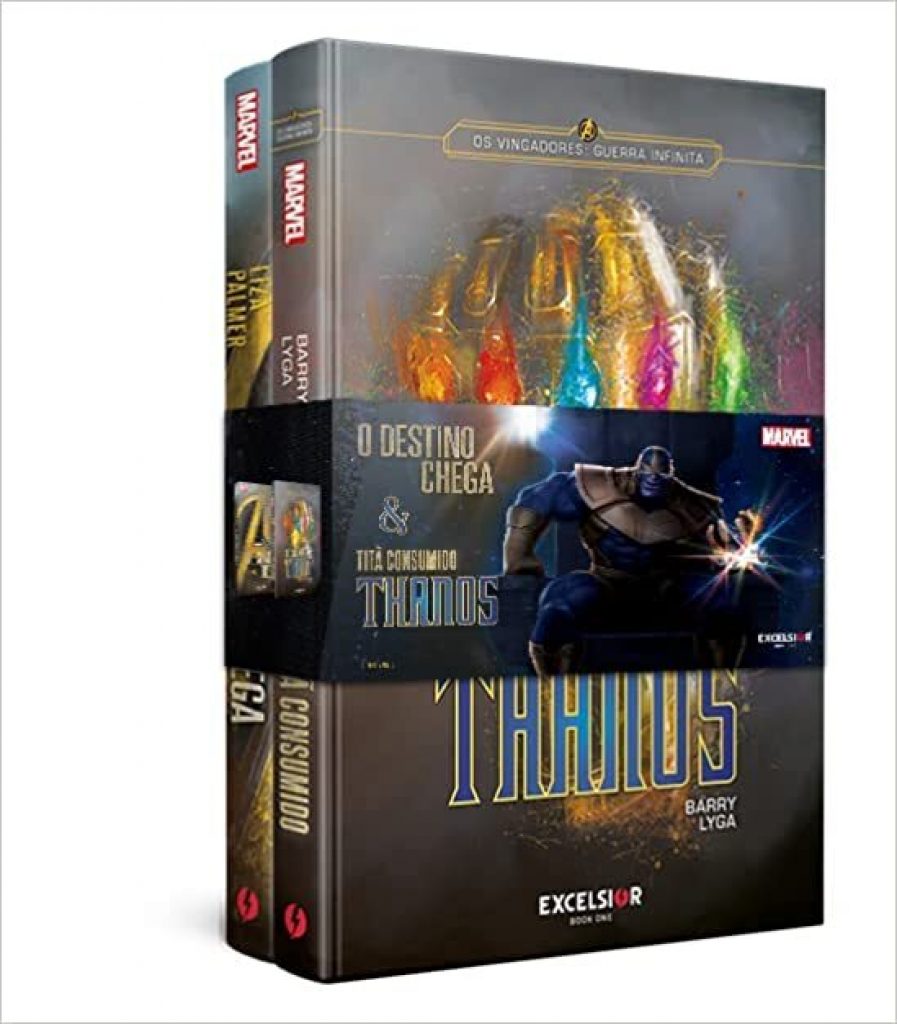 Super Kit Marvel: Dois livros em capa dura e sobrecapa: Os Vingadores: Ultimato – O destino chega + Os Vingadores: Guerra Infinita – Thanos – Titã Consumido