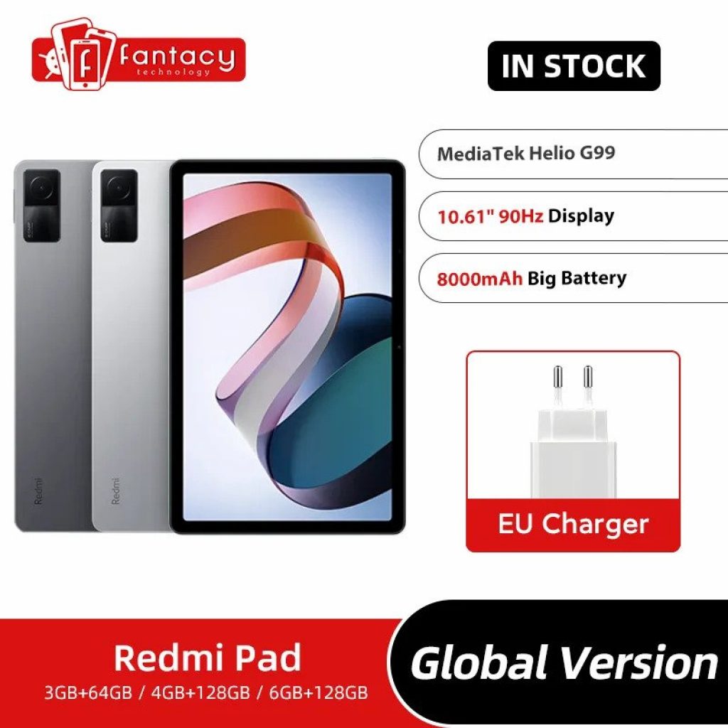 Tablet Xiaomi Redmi Pad Versão Global 64GB