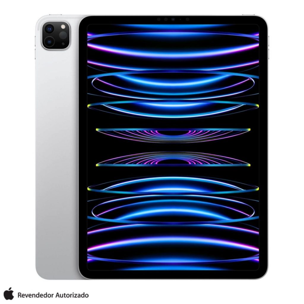 iPad Pro (6ª geração) Apple M2 (12,9″, Wi-Fi, 128GB) – Prateado