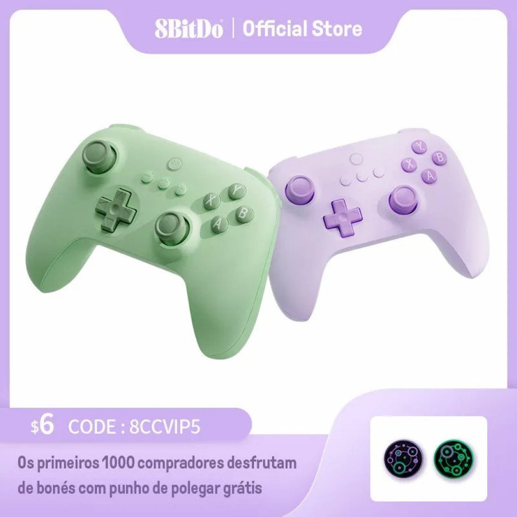 8BitDo – Ultimate C Wireless 2.4G Gaming Controller para PC, janelas 10, 11, Steam Deck, Raspberry Pi
