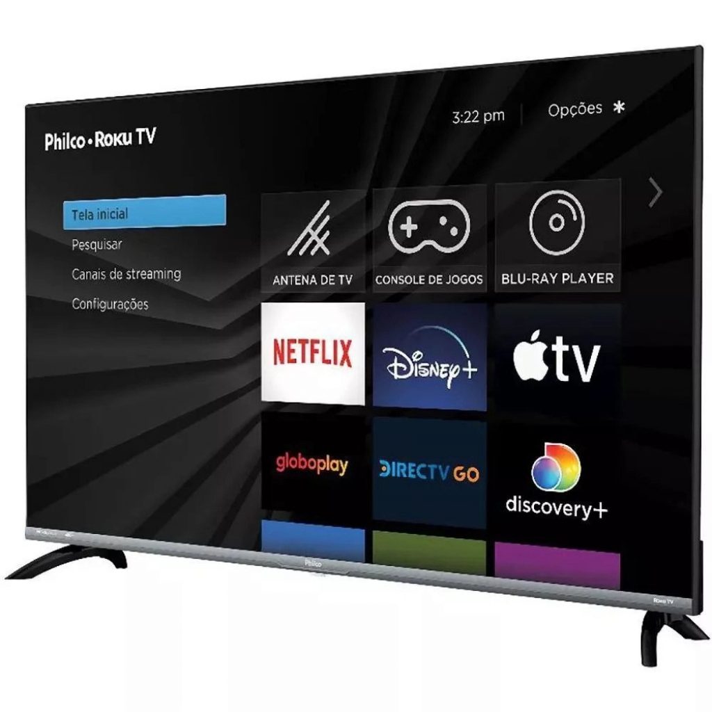 Smart TV Philco 43″ UHD 4K – PTV43G70R2CSGBL HDR10 Dolby LED