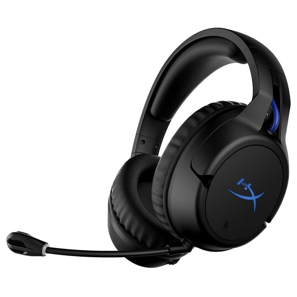 Headset Gamer Sem Fio HyperX Cloud Flight, Drivers 50mm, LED, Compatível com PS5 e PS4 – HHSF1-GA-BK/G
