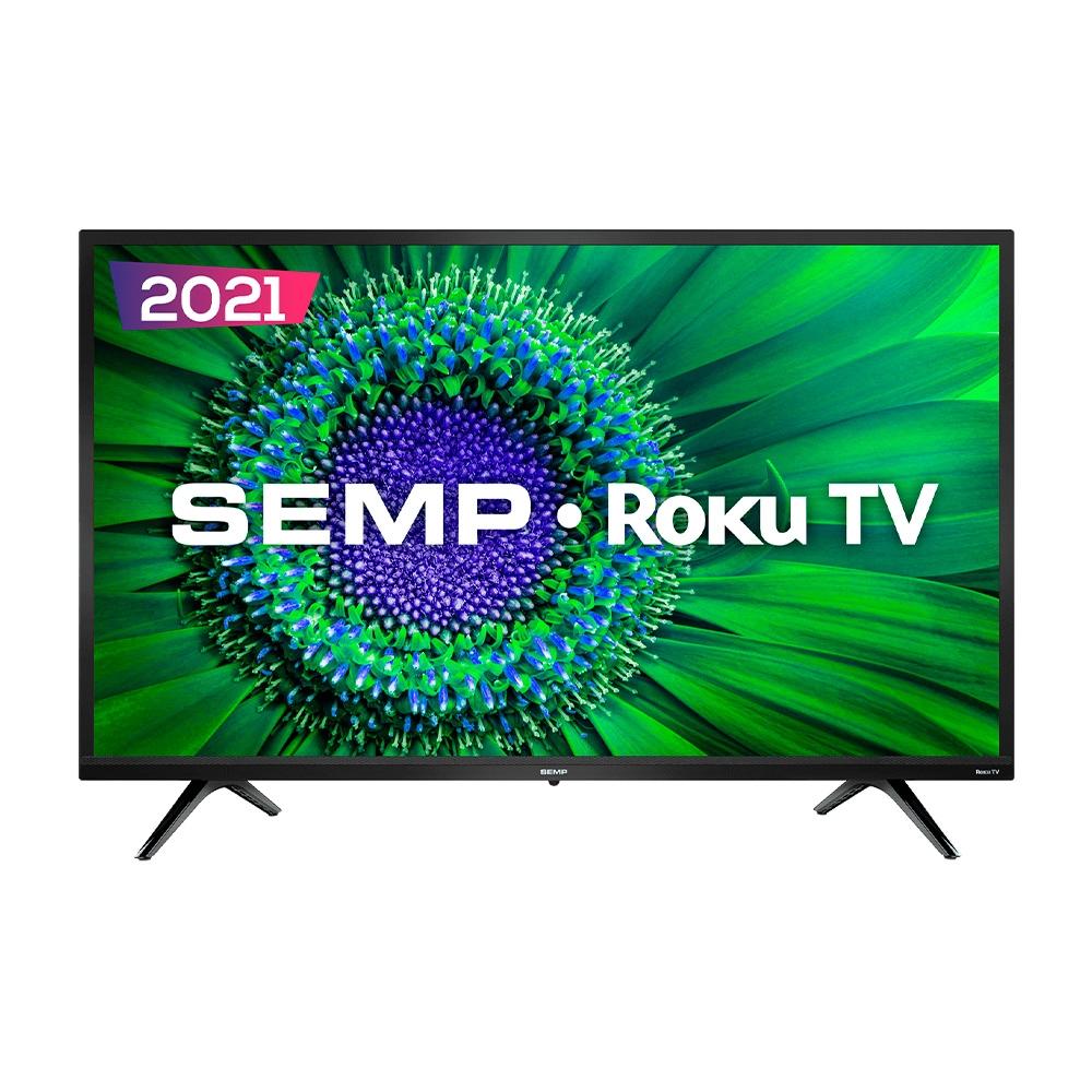 Smart TV SEMP ROKU 43 Polegadas LED FHD, Wi-fi - R5500 - Boletando