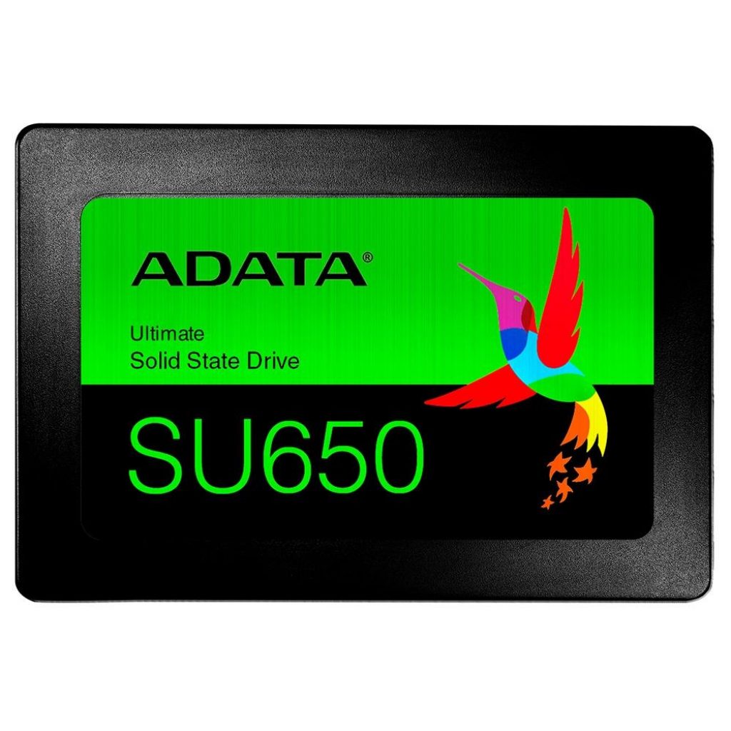 SSD 960 GB Adata SU650, SATA, Leitura: 520MB/s e Gravação: 450MB/s – ASU650SS-960GT-R