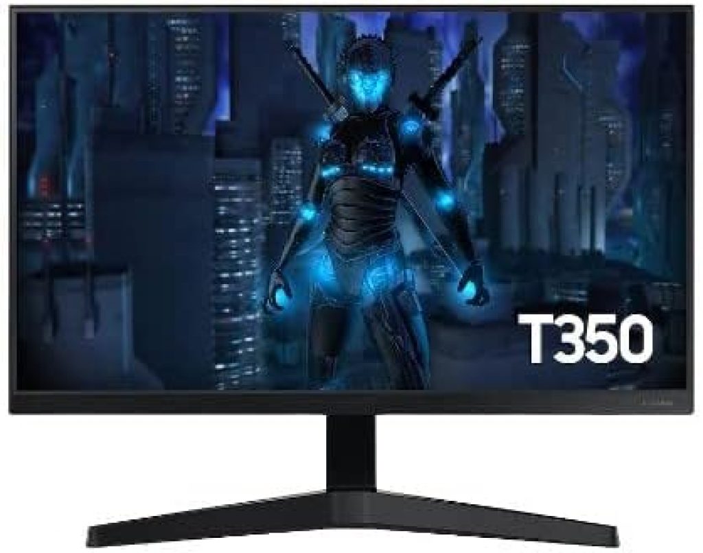 Monitor Gamer Samsung 24″ FHD,75Hz, HDMI, VGA,Freesync, Preto, Série T350