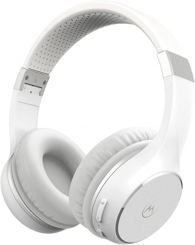 Fone de Ouvido Bluetooth Motorola Moto XT 220, Som HD e Microfone – Branco