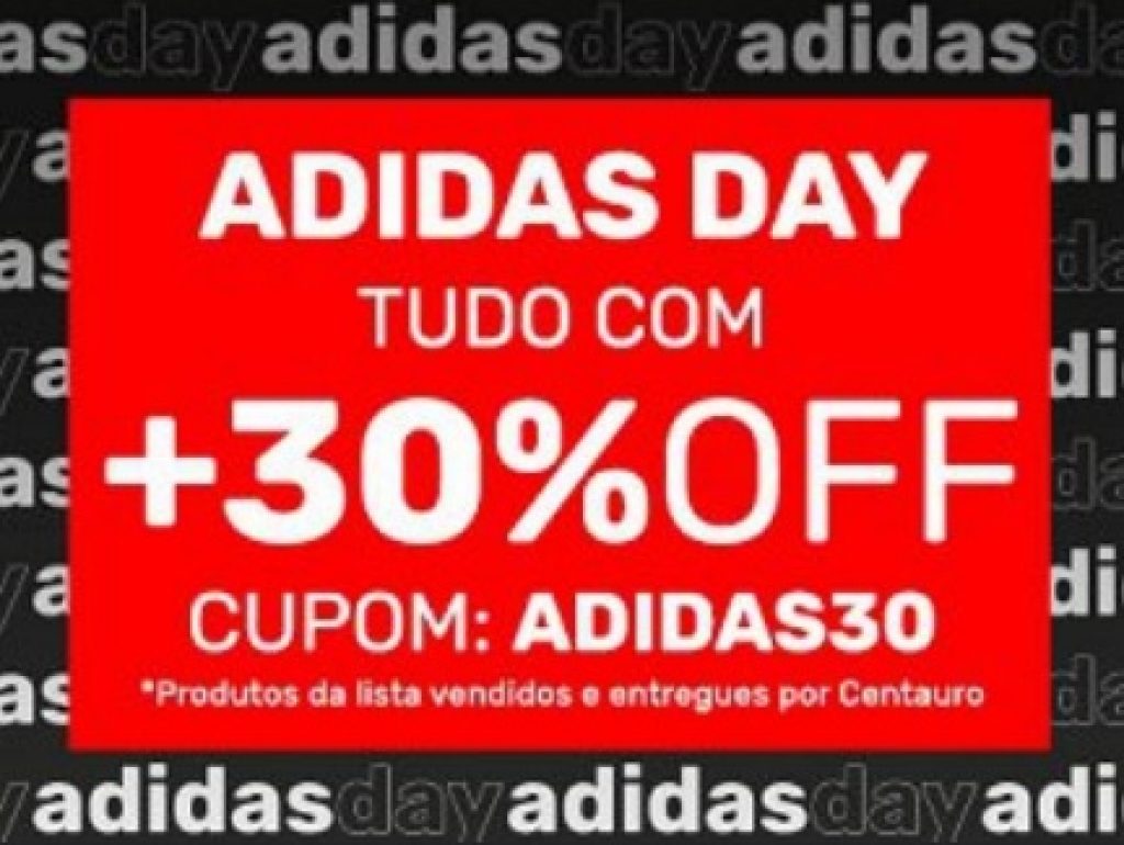 [OFF-TOPIC🤔] Cupom de 30% da Adidas na Centauro pra atualizar o setup da academia