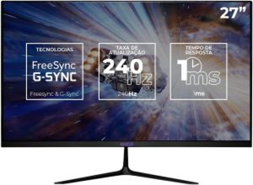 Monitor Gamer Mancer Horizon Z PRO240H, 27 Pol, VA, FHD, 1ms, 240Hz, FreeSync/G-Sync, HDMI/DP, MCR-HZNP240H-BL01