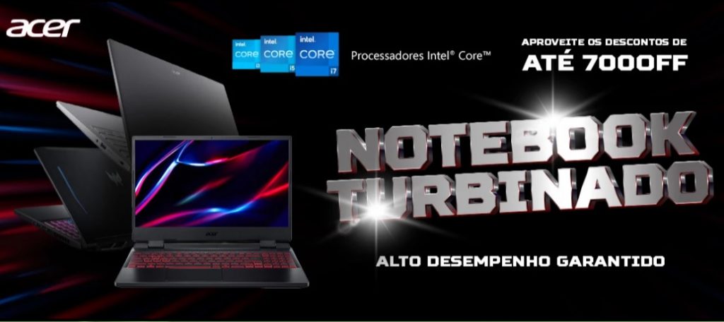 Acer – Cupom de desconto de 15% em todo o site!