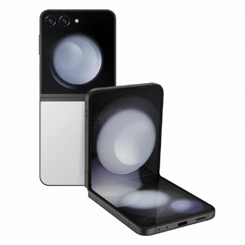 Smartphone Samsung Galaxy Z Flip5 5G Tela dobrável de 6.7″ 256GB Snapdragon 8GB de RAM Câmera Dupla Grafite