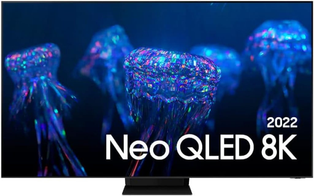Samsung Smart TV 65″ Neo QLED 8K 65QN800B 2022, Mini Led, Painel 120hz, Processador com IA, Som em Movimento, Tela sem limites, Ultrafina