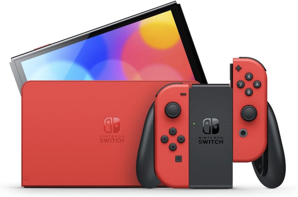 Console Nintendo Switch Oled Red Mario – Edição especial