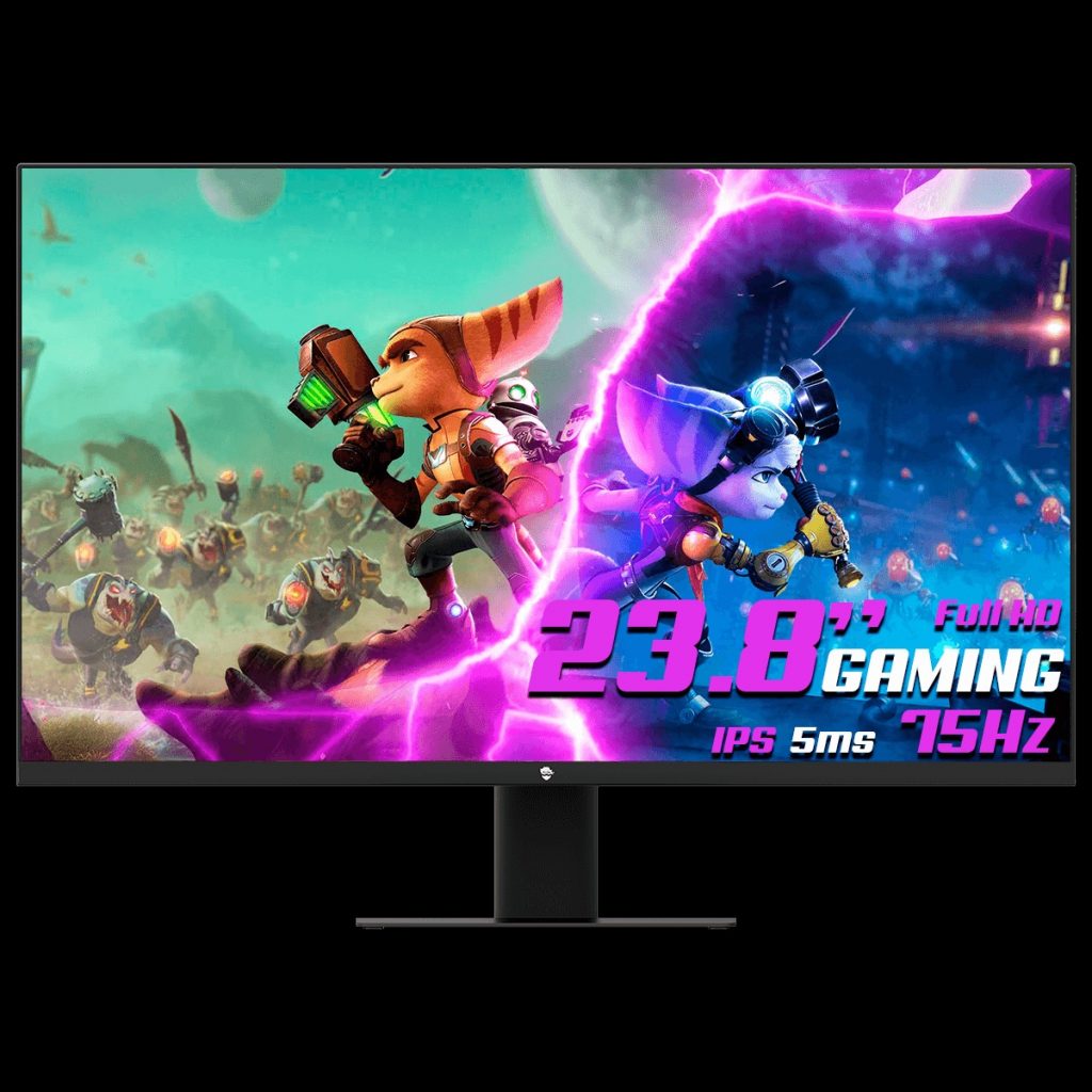 Monitor Gamer Ninja Byakugan, 23,8″, Full HD, 75Hz, IPS, FreeSync, HDMI/VGA/DP, MGN-005-23