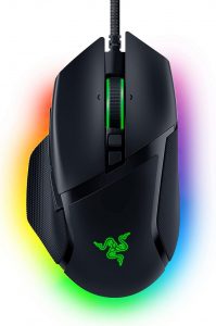 Razer Mouse ergonômico personalizável Basilisk V3: Mouse Switch para jogos mais rápido – Iluminação Chroma RGB – Sensor óptico DPI 26K – Preto clássico