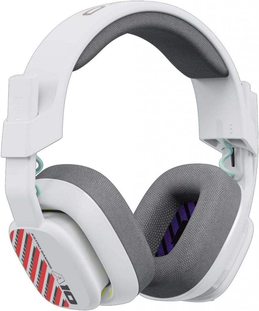 Headset Com Fio ASTRO A10 Gaming Gen 2 Com Microfone Flip-to-mute, Drivers de 32 mm, Compatível com Xbox Series X|S, Xbox One, PlayStation 5, PlayStation 4, Nintendo Switch, PC, Mac