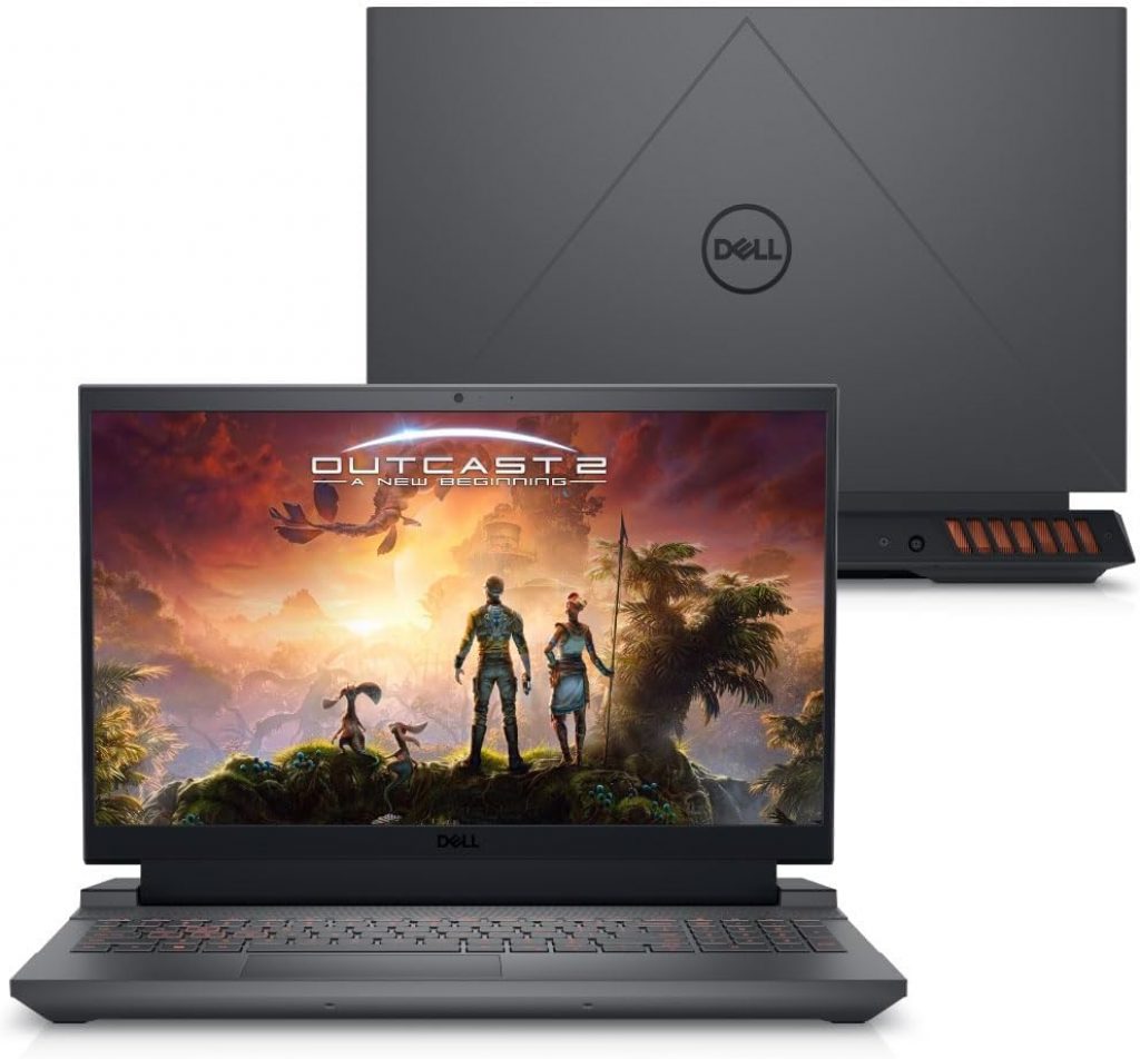 Notebook Gamer Dell G15-i1300-M30P 15.6″ FHD 13ª Geração Intel Core i5 16GB 512GB SSD NVIDIA RTX 3050 Windows 11