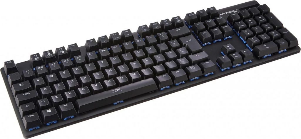 HyperX Alloy Origins – Mechanical Gaming Keyboard – HX Blue (BR Layout)