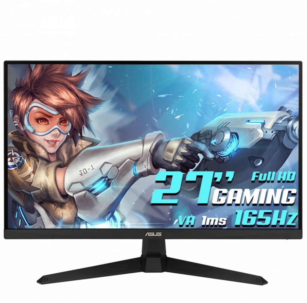 Monitor Gamer Asus TUF Gaming VG277Q1A, 27 Pol, Full HD, 165Hz, VA, 1ms, DP/HDMI, 90LM0741-B011X0