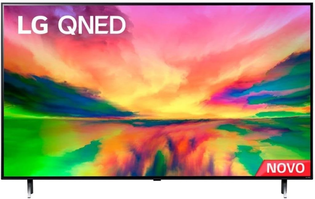 Smart TV 75″ 4K LG 75QNED80SRA Quantum Dot NanoCell 120Hz, FreeSync, ThinQ AI, Alexa, Google, 4 HDMIs