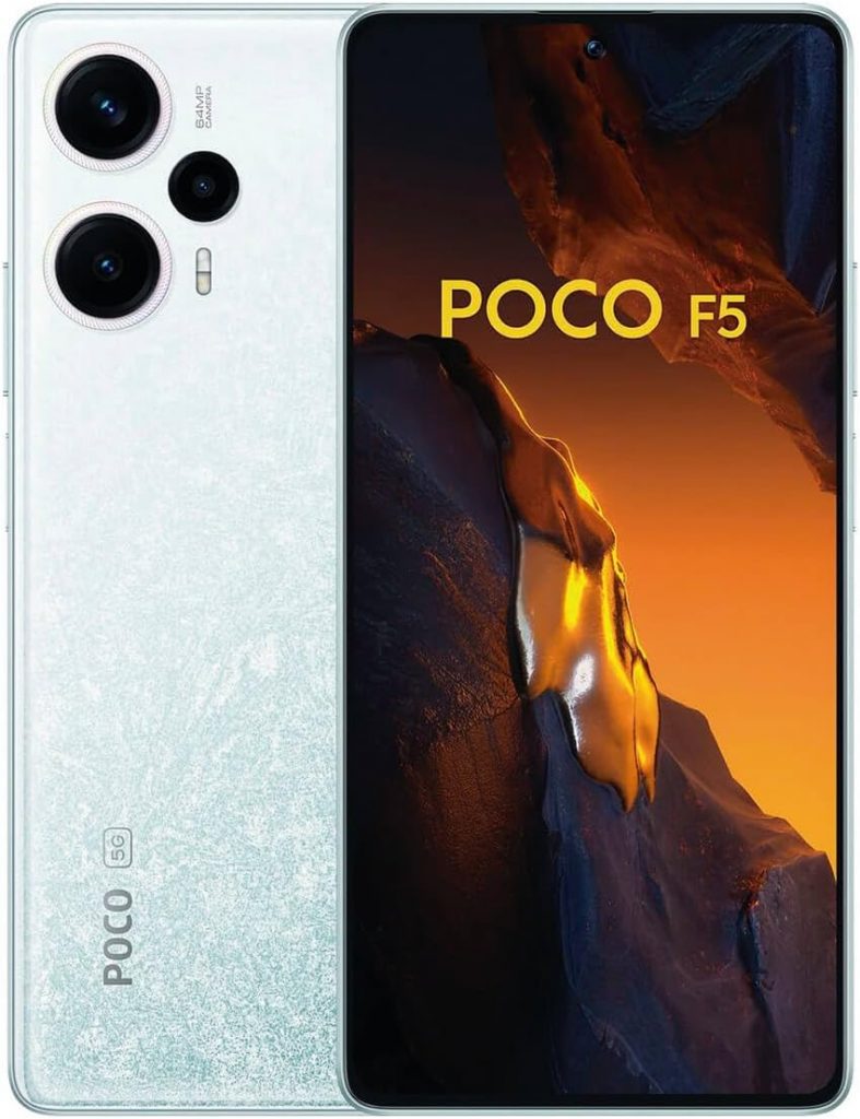 Smartphone Xiaomi Poco F5 com processador Snapdragon 7+ Gen 2 Dual