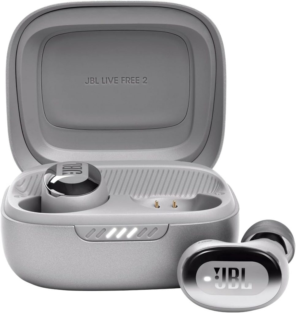 Fones de ouvido JBL Live Free 2 TWS Cinza