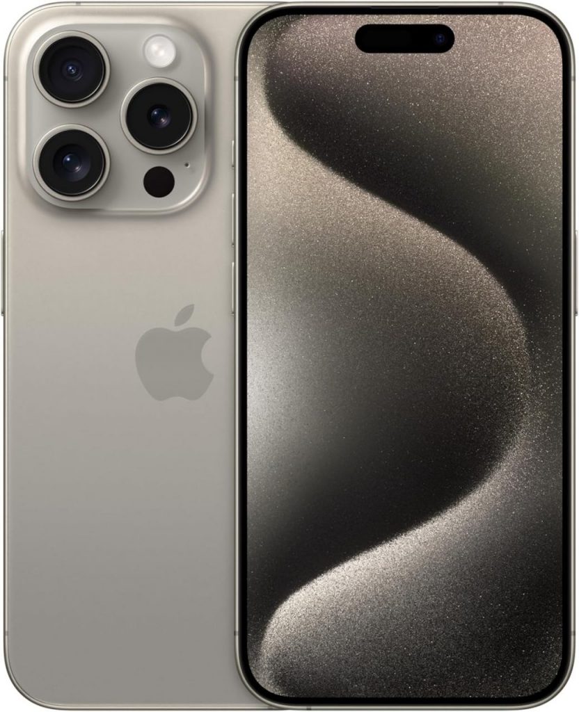 Apple iPhone 15 Pro 256GB Titânio Natural 6,1″ 48MP iOS 5G