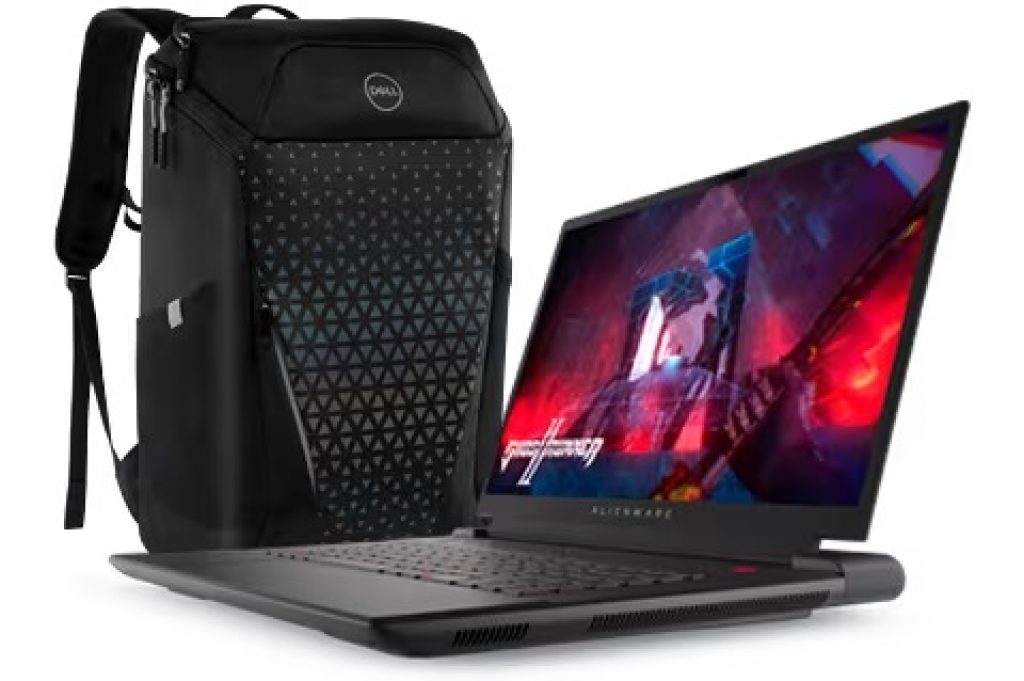 Notebook Dell Alienware m16 AW16-i1300-M20P 16″ QHD 13ª Geração Intel Core i9 32GB 1TB SSD RTX 4070 Windows 11 + Mochila Dell Gaming 17