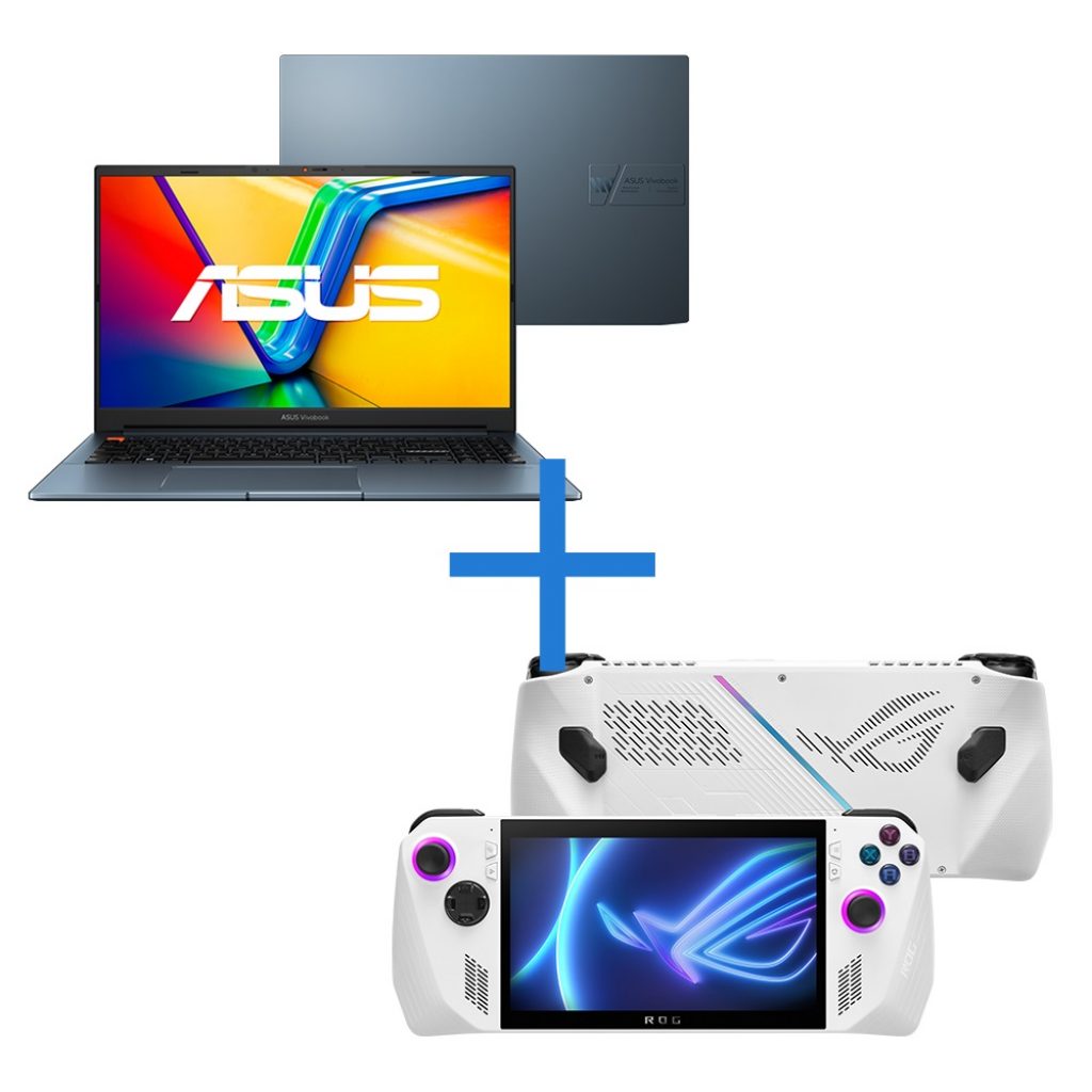 Notebook ASUS VivoBook Pro, Intel Core i9 11900H, 16GB, 512GB SSD, RTX3050, Tela15,6″, W11 K6502HC-LP095W + Rog Ally 512GB
