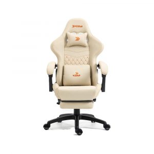 Cadeira Gamer KBM! GAMING Tempest CG600, Com Almofadas, Descanso Para Pernas Retrátil, Reclinável