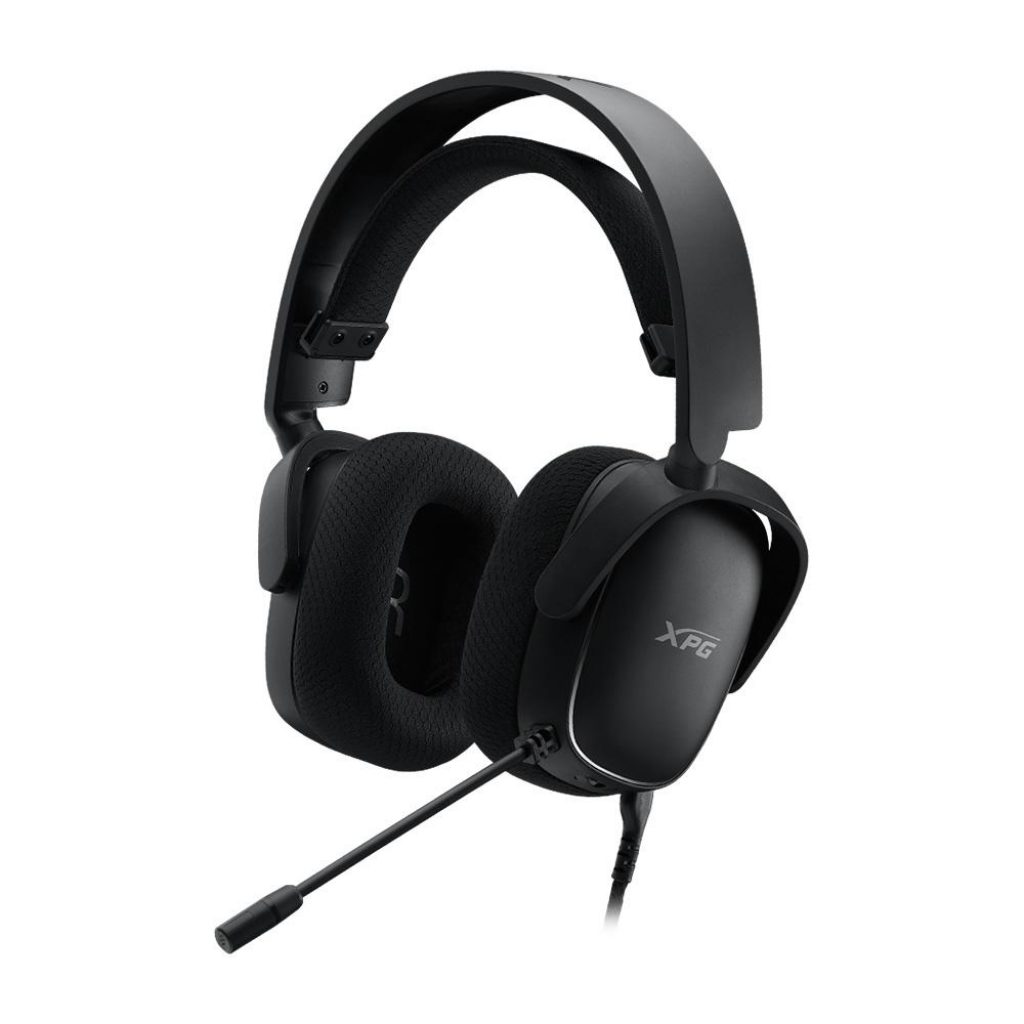 Headset Gamer XPG PRECOG S, Drivers 50mm, USB, Preto – PRECOG S-BKCWW