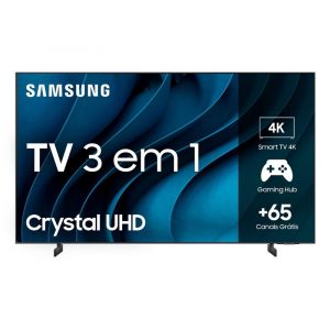 Smart TV Samsung 85″ Crystal UHD 4K 85CU8000 Painel Dynamic Crystal Color, Samsung Gaming Hub